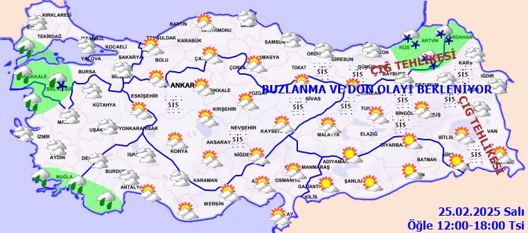 Meteoroloji'den Kar Uyarısı: Turuncu Kodlu Alarm Verildi - Resim : 2