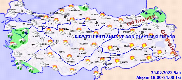 Meteoroloji'den Kar Uyarısı: Turuncu Kodlu Alarm Verildi - Resim : 4