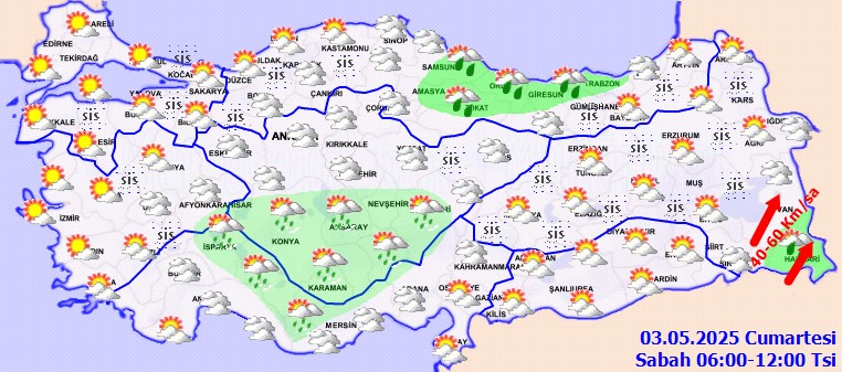Hafta Sonu Planı Olanlar Dikkat! Meteoroloji'den Kuvvetli Yağış ve Fırtına Uyarısı - Resim : 1