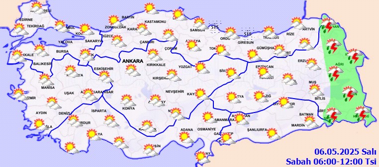 Bu İllerde Yaşayanlar Dikkat! Meteoroloji'den Kuvvetli Sağanak Uyarısı - Resim : 1