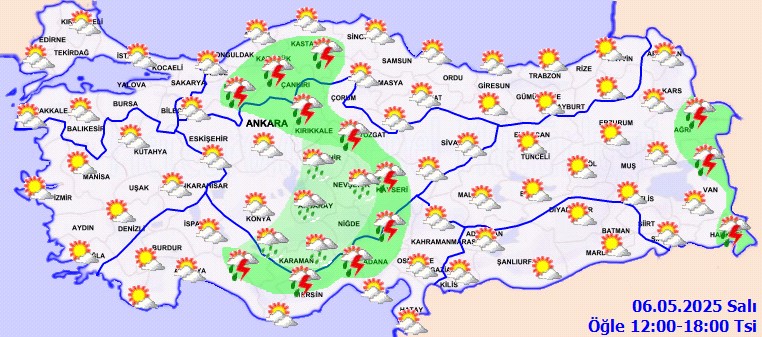 Bu İllerde Yaşayanlar Dikkat! Meteoroloji'den Kuvvetli Sağanak Uyarısı - Resim : 2