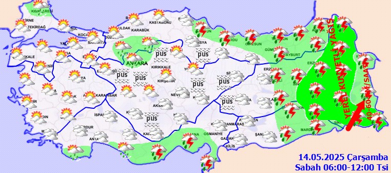 Meteoroloji'den Flaş Uyarı! Gökten Çamur Yağacak - Resim : 1