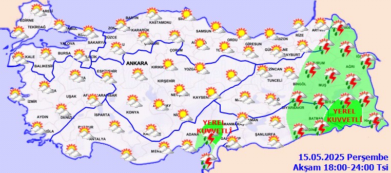 Meteoroloji'den Sağanak ve Kar Uyarısı! Bu İllerde Yaşayanlar Dikkat - Resim : 3