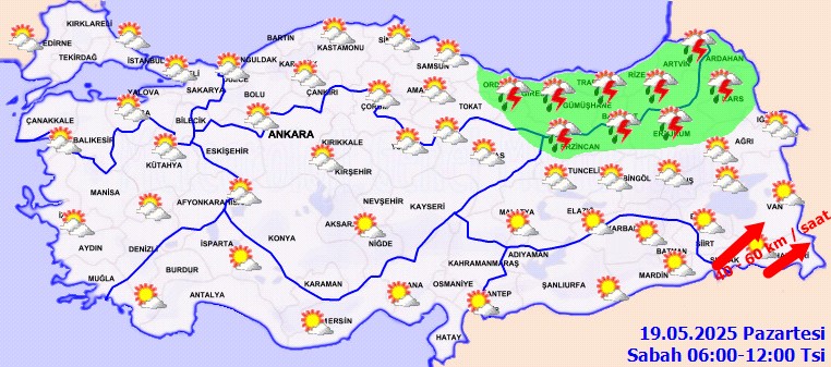 Meteoroloji'den Sağanak Uyarısı! Sıcaklık 5 Derece Birden Düşecek - Resim : 1