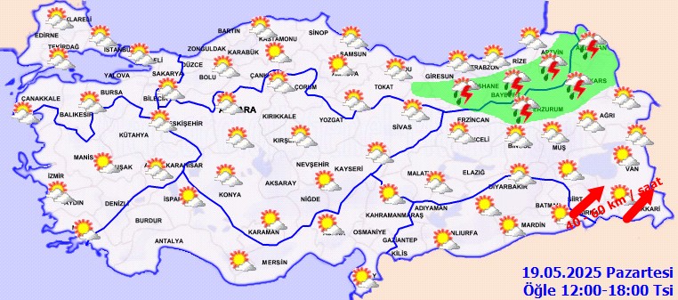 Meteoroloji'den Sağanak Uyarısı! Sıcaklık 5 Derece Birden Düşecek - Resim : 2