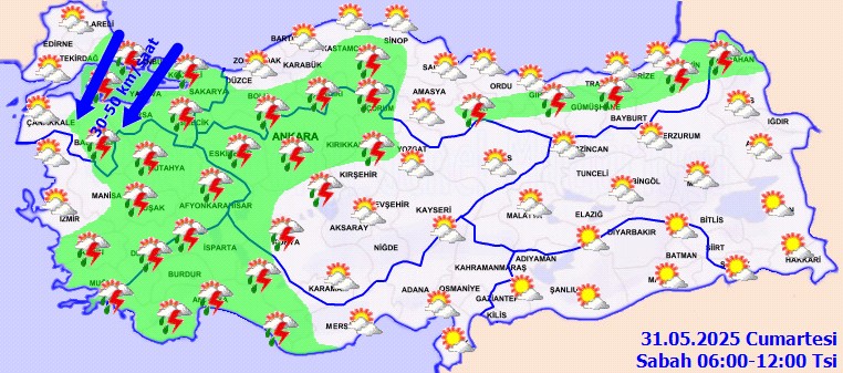 Hafta Sonu Plan Yapanlar Dikkat! Meteoroloji'den İstanbul Dahil Çok Sayıda İl İçin Uyarı - Resim : 1