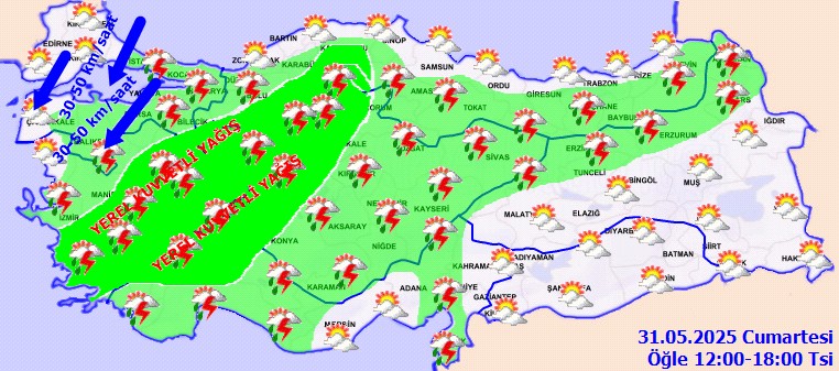 Hafta Sonu Plan Yapanlar Dikkat! Meteoroloji'den İstanbul Dahil Çok Sayıda İl İçin Uyarı - Resim : 2