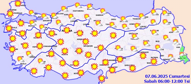 Meteoroloji'den Sıcaklık ve Sağanak Uyarısı! İkisi Birden Vuracak - Resim : 1