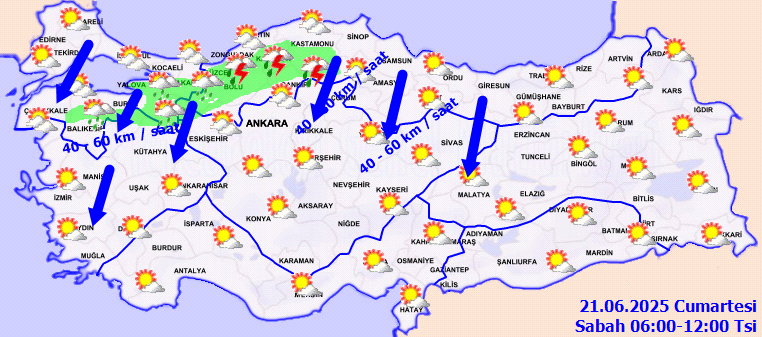 Hafta Sonu Plan Yapanlar Dikkat! Meteoroloji'den Çok Sayıda İl İçin Sağanak Uyarısı - Resim : 1