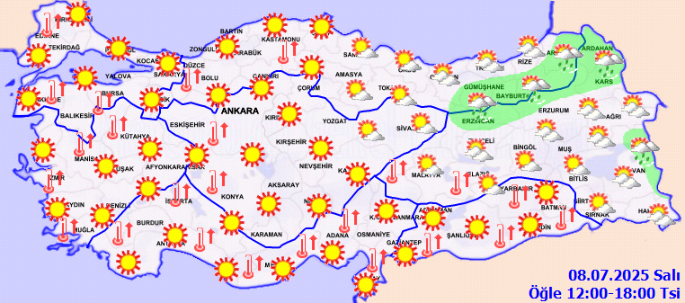 Güneş Kavuracak! Sıcaklıklar Yükseliyor, Bu İllerde Yaşayanlar Dikkat - Resim : 1