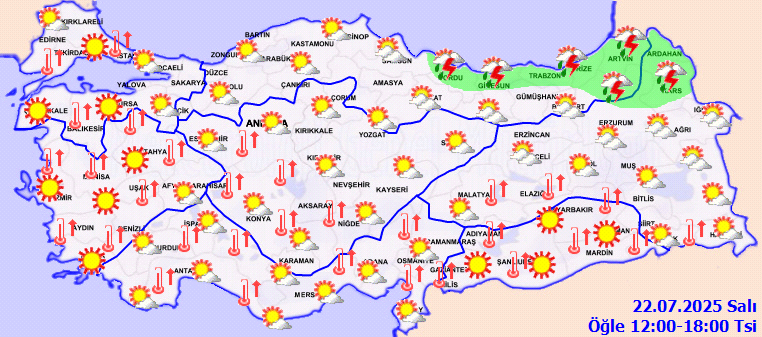 Meteoroloji'den Kavurucu Sıcak Alarmı: Dışarı Çıkmayın, Ölüm Riski Var! - Resim : 2