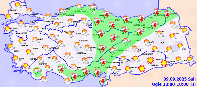 Meteoroloji'den Flaş Yağış Uyarısı! O İllerde Yaşayanlar Dikkat, Bir Anda Sağanak Bastıracak - Resim : 3