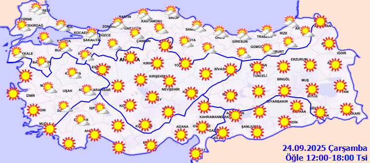 Meteoroloji İl İl Açıkladı! Yaz Sıcakları Geri mi Dönüyor? - Resim : 2