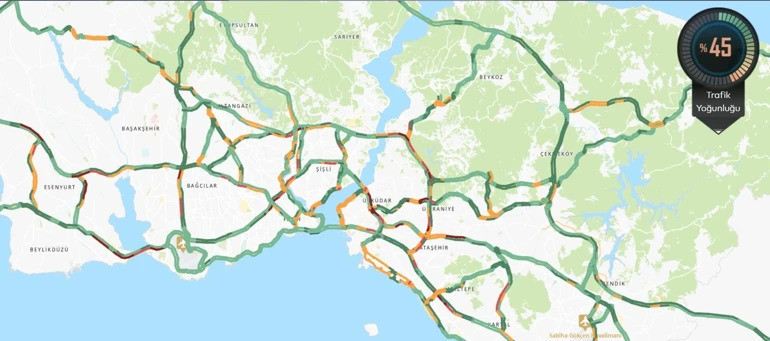 Okullar Açıldı, İstanbul’da Trafik Yoğunluğu Başladı! 18 Bin Servis Yollara Çıktı - Resim : 2