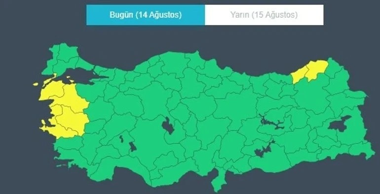 İstanbul’da Hafta Sonu Planı Olanlar Dikkat: Sağanak ve 80 Kilometrelik Fırtına Geliyor - Resim : 2