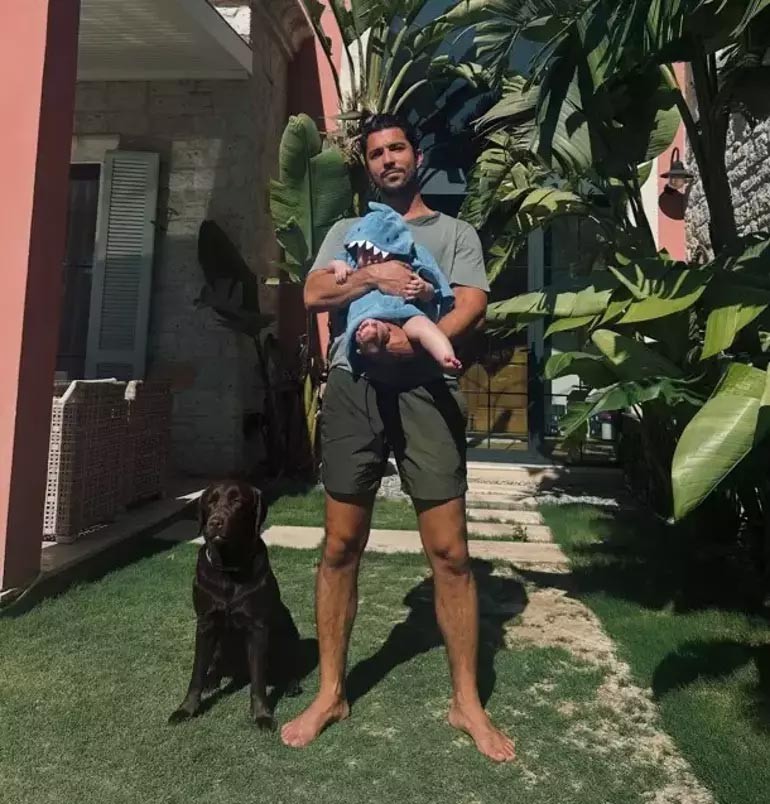 Kaan Yıldırım’dan Kalpleri Isıtan Baba-Oğul Pozu! - Resim : 3