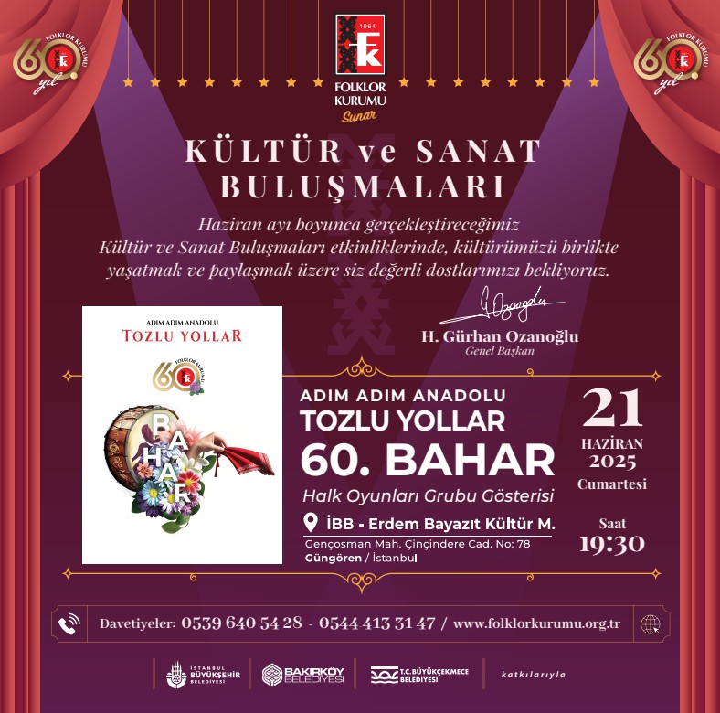 Folklor Kurumu'ndan Kültür ve Sanat Buluşmaları! 60 Yıllık Birikim Sahnede Devleşecek - Resim : 4