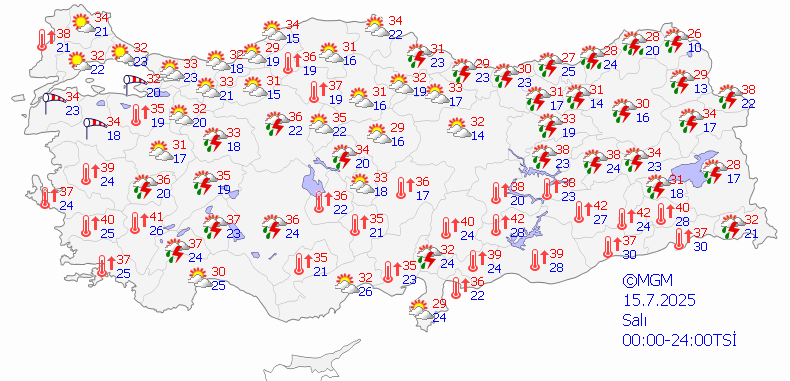 Yurdun Dört Bir Yanında Sağanak Alarmı! Fırtına Kapıda - Resim : 2
