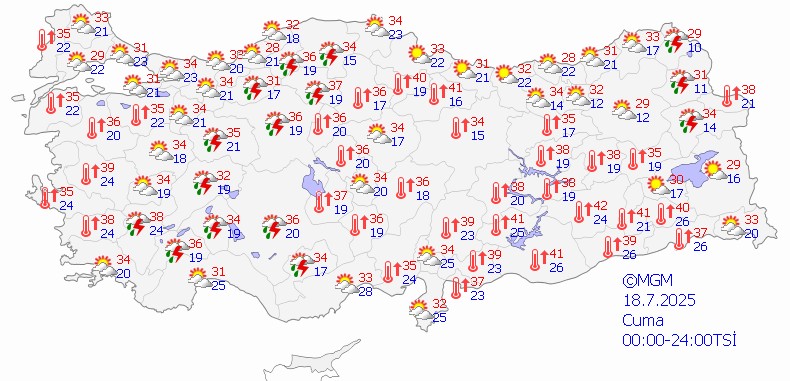 Meteoroloji Uyardı! Güneşli Başlayacak, Yağışla Bitecek: İşte İl İl Hava Durumu... - Resim : 3