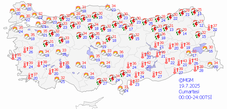 Meteoroloji'den Çifte Uyarı! Çok Kuvvetli Geliyor... Sağanak ve Fırtına Vuracak - Resim : 1
