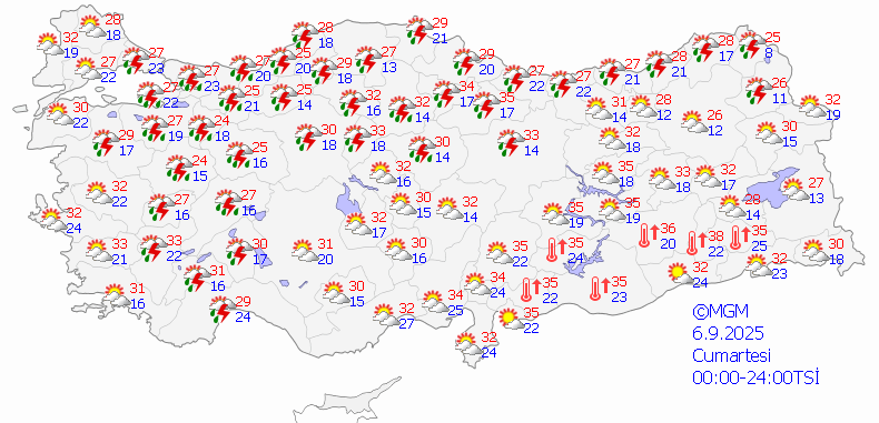 Meteoroloji'den Uyarı Üstüne Uyarı! Çok Kuvvetli Geliyor... İstanbul ve Ankara Listede - Resim : 2