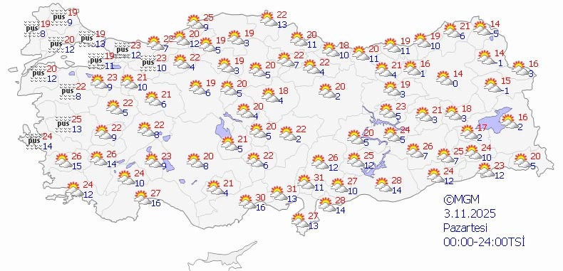 Meteoroloji Uyardı! Bol Yağışlı Günlere Hazır Olun - Resim : 1