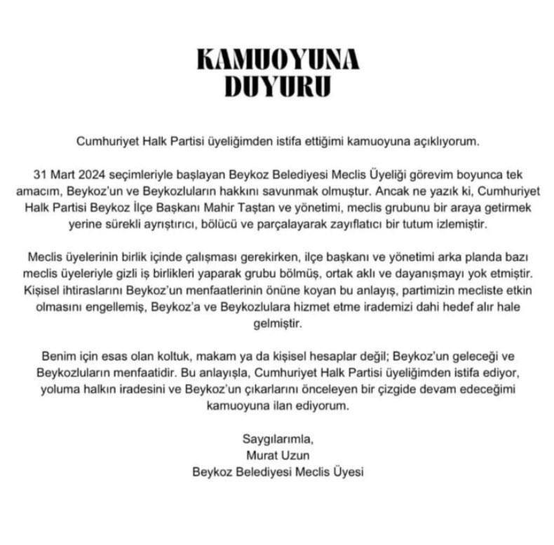 CHP’de ‘Beykoz’ Depremi! 3 İsim Birden İstifa Etti - Resim : 6