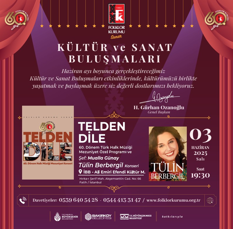 Folklor Kurumu'ndan Kültür ve Sanat Buluşmaları! 60 Yıllık Birikim Sahnede Devleşecek - Resim : 3