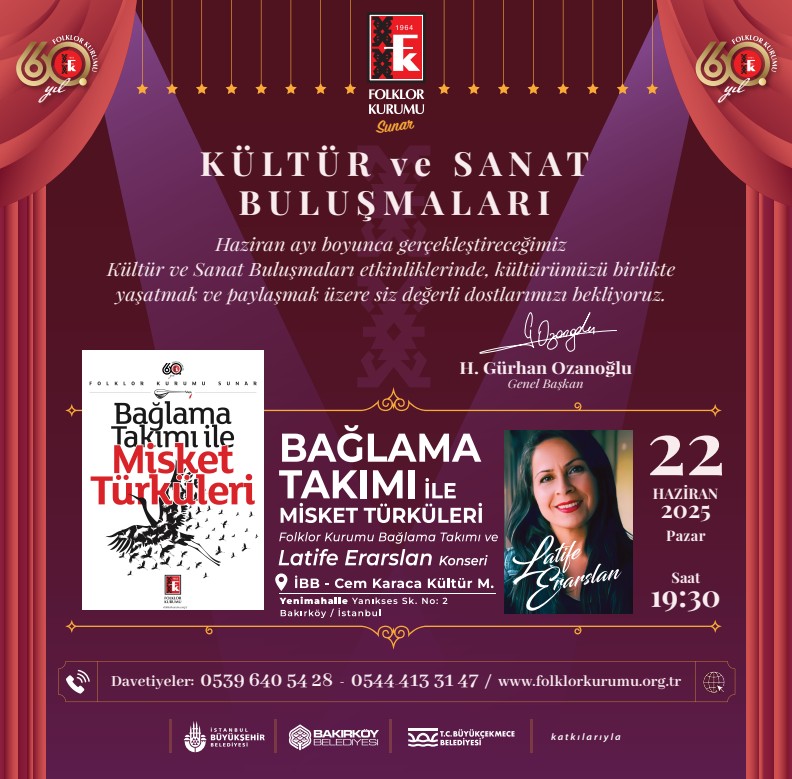 Folklor Kurumu'ndan Kültür ve Sanat Buluşmaları! 60 Yıllık Birikim Sahnede Devleşecek - Resim : 5