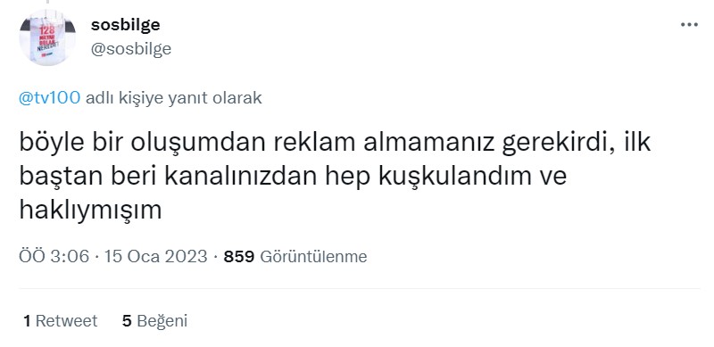 TV100'ün SADAT reklamı açıklamasına tepki yağdı - Resim: 12