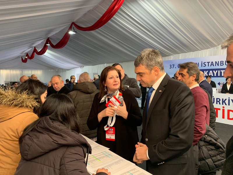 CHP İstanbul İl Kongresi'nden ilk kareler - Resim: 19