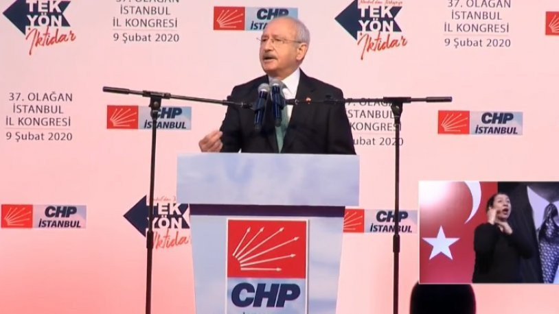 CHP İstanbul İl Kongresi'nden ilk kareler - Resim: 20