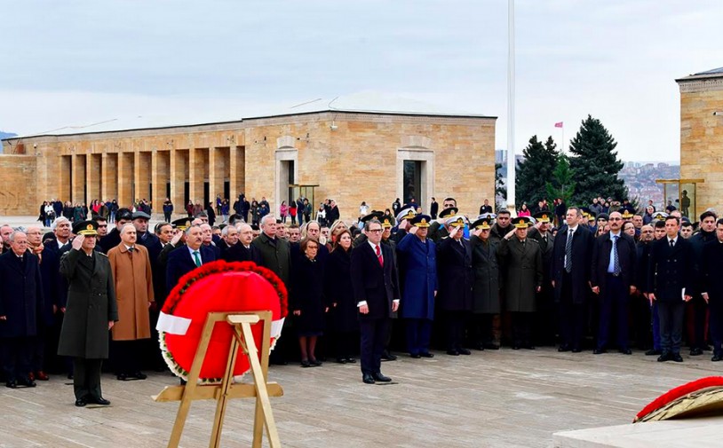 Kılıçdaroğlu, Anıtkabir'de İsmet İnönü'yü anma törenine katıldı - Resim: 13