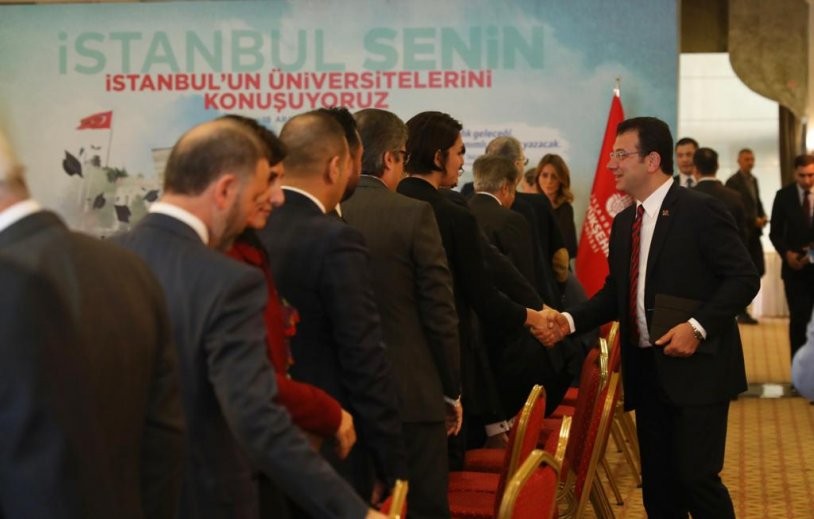 İmamoğlu , rektörlerden sonra üniversite yöneticileriyle bir araya geldi - Resim: 3