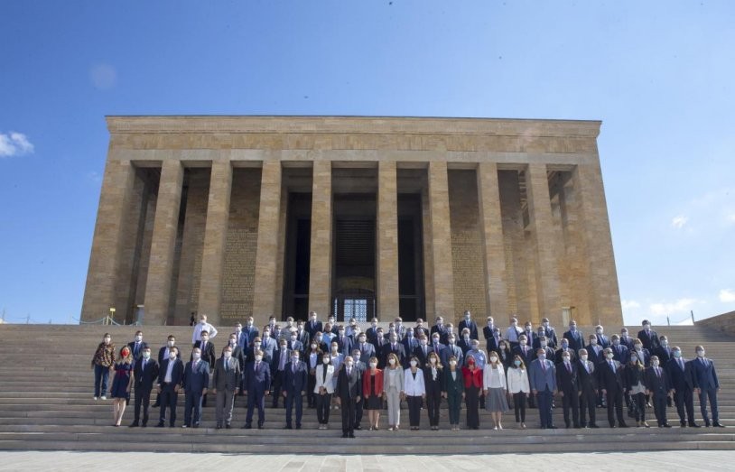 CHP'den Anıtkabir'e 97. Yıl ziyareti - Resim: 15