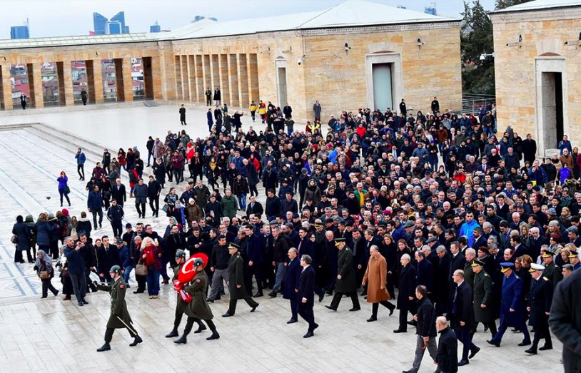 Kılıçdaroğlu, Anıtkabir'de İsmet İnönü'yü anma törenine katıldı - Resim: 6