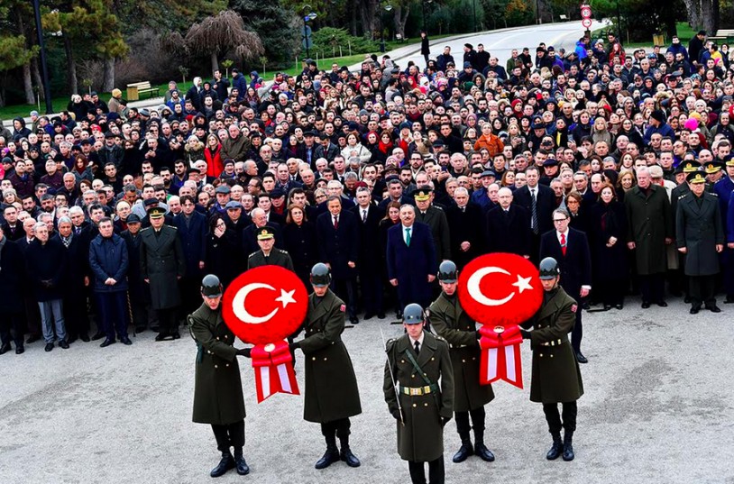 Kılıçdaroğlu, Anıtkabir'de İsmet İnönü'yü anma törenine katıldı - Resim: 7