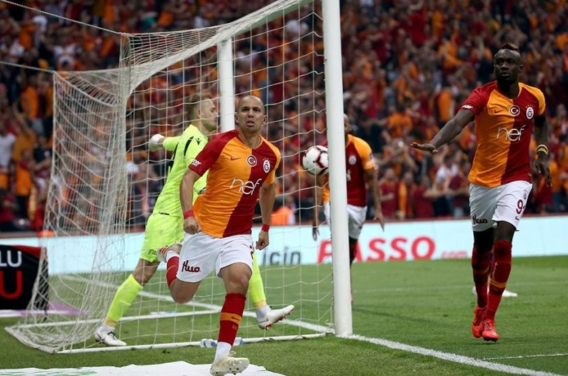 Galatasaray'ın şampiyon olduğu Başakşehir maçından kareler - Resim: 11