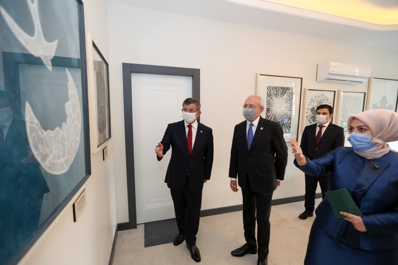 Kılıçdaroğlu'ndan Davutoğlu'na ziyaret - Resim: 3