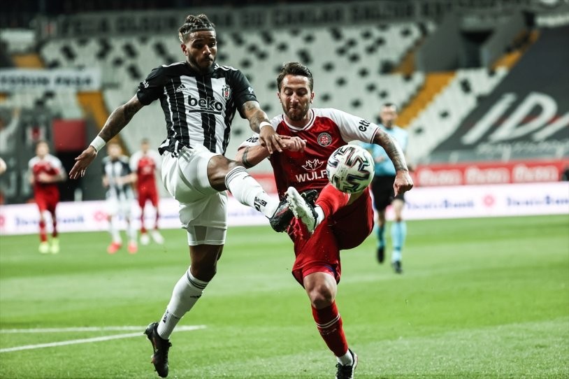 Beşiktaş - Karagümrük maçından kareler - Resim: 12