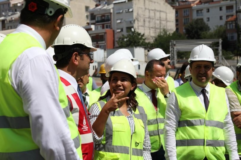 Ekrem İmamoğlu, Salı Pazarı, Gazhane Binaları ve Kurbağalıdere'de incelemelerde bulundu - Resim: 7