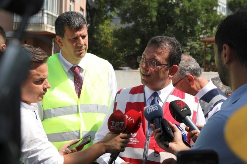 Ekrem İmamoğlu, Salı Pazarı, Gazhane Binaları ve Kurbağalıdere'de incelemelerde bulundu - Resim: 5