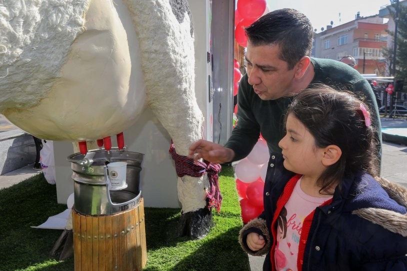 'Akıllı İnek' çocukların ilgi odağı oldu - Resim: 13