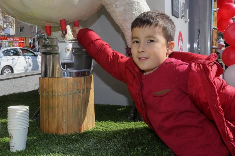 'Akıllı İnek' çocukların ilgi odağı oldu - Resim: 11