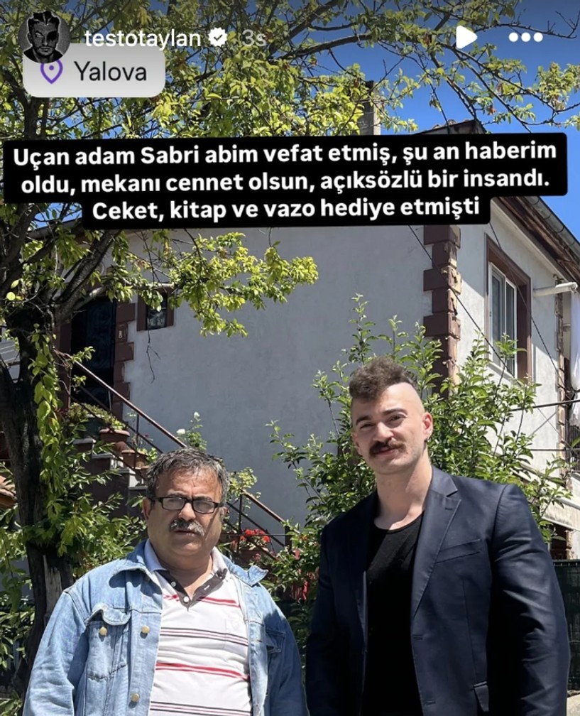 'Uçan Adam Sabri' Hayatını Kaybetti - Resim : 1