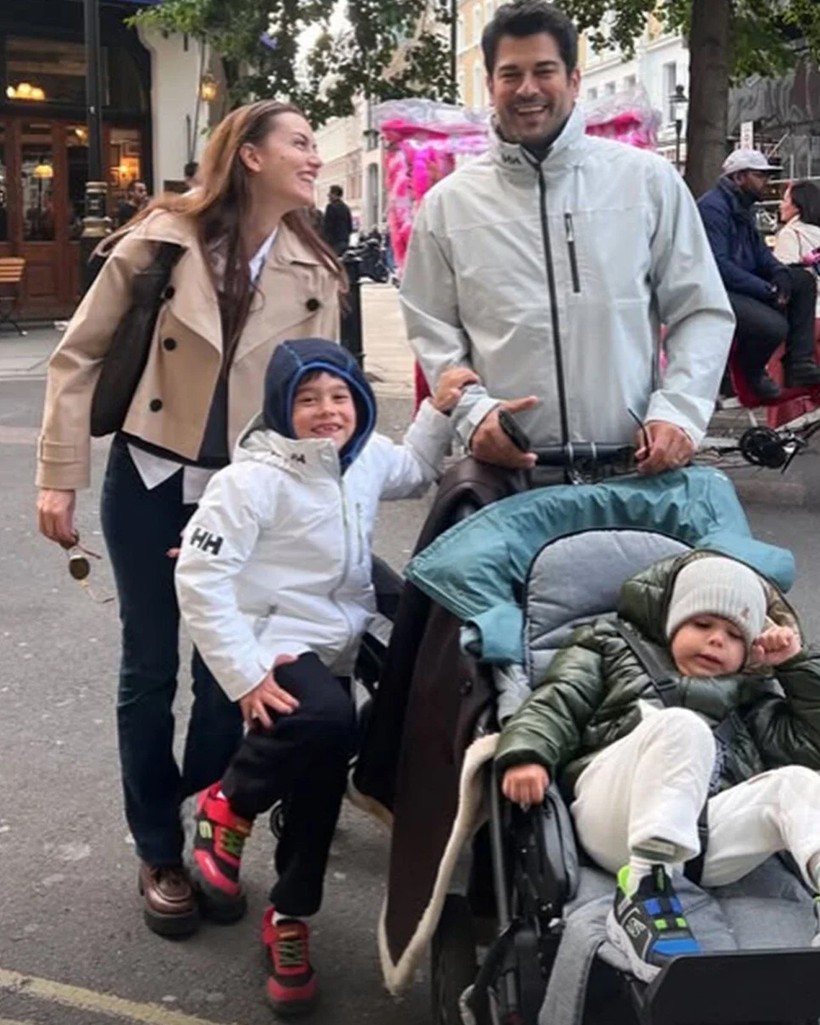 Fahriye Evcen ile Burak Özçivit'ten Tatil Kareleri: Yeni İmajına Herkes Bayıldı - Resim : 2