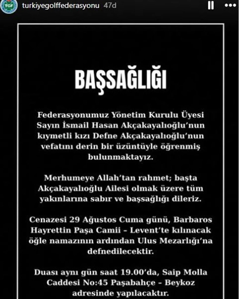 Cemiyetin Tanınmış Ailesi Yıkıldı! Ünlü İş İnsanının Kızı Defne Akçakayalıoğlu'nun Sır Ölümü - Resim : 3