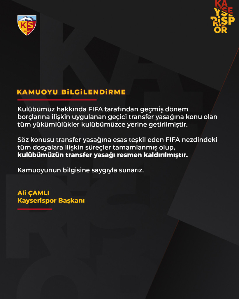 Kayserispor’da Transfer Bombası! Tahta Açıldı, Bir Günde 15 Futbolcu Kadroya Katıldı - Resim : 1