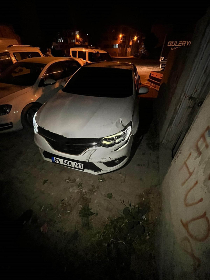 Amasya'da Kavşakta Motosiklete Çarpıp Kaçan Otomobil Sürücüsü Yakalandı - Resim : 1