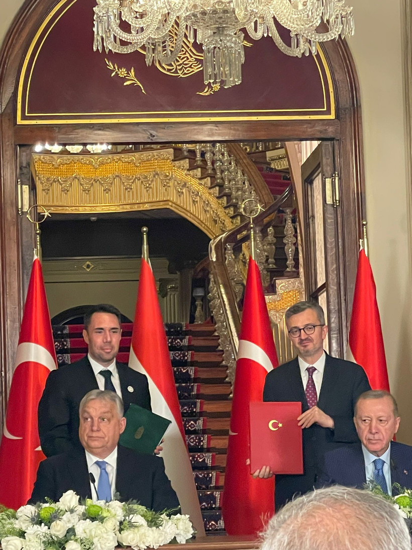 Dolmabahçe'de Erdoğan-Orban Zirvesi! Cumhurbaşkanı Erdoğan Ticaret Hedefini Açıkladı - Resim : 2